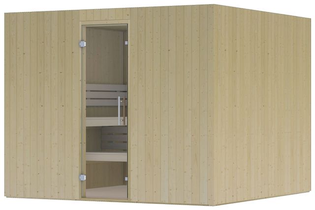 Foto van Hot Orange Acacia Binnensauna