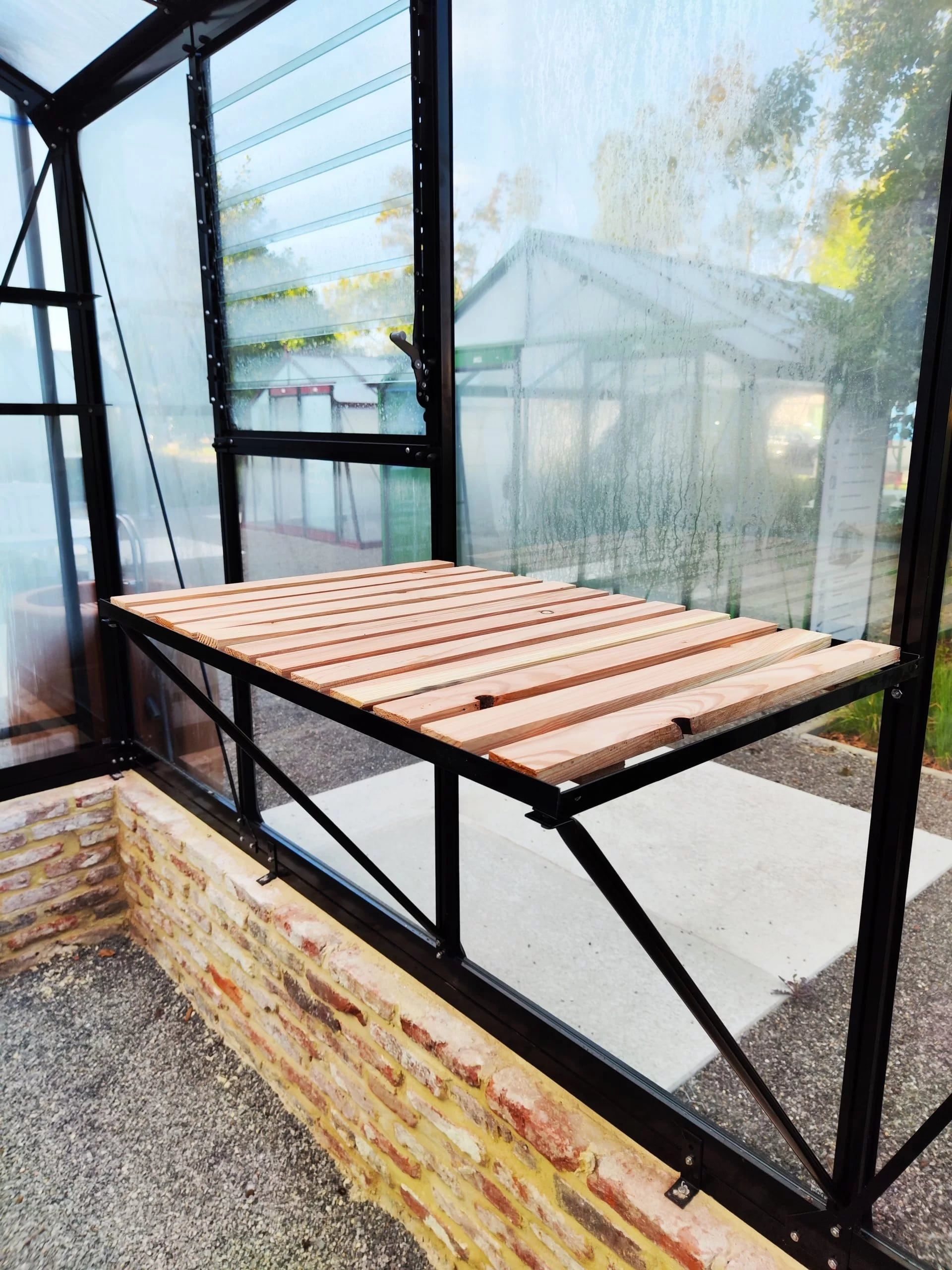 Foto van ACD Universele werktafel met houten inleg (71.5x52)