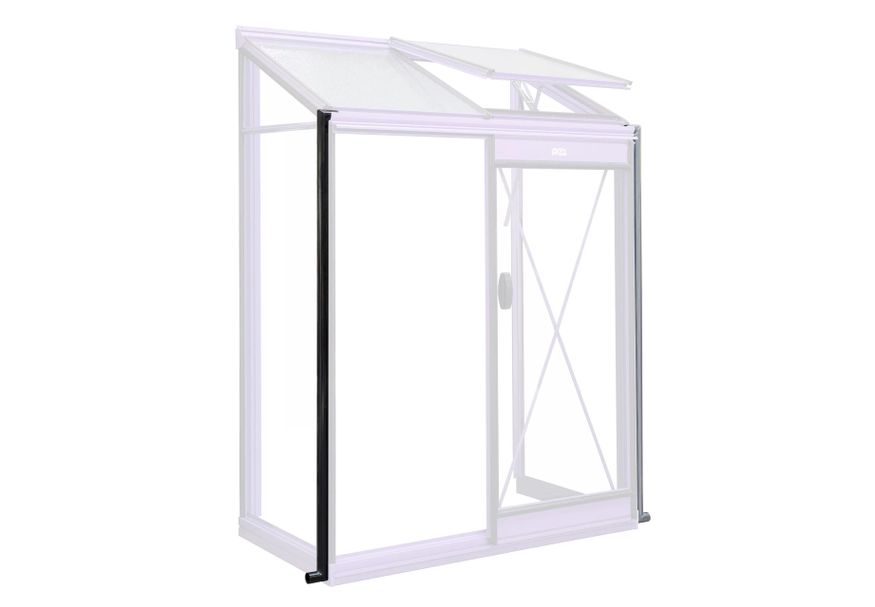 Foto van ACD Set van 2 zwarte aluminium afvoerbuizen