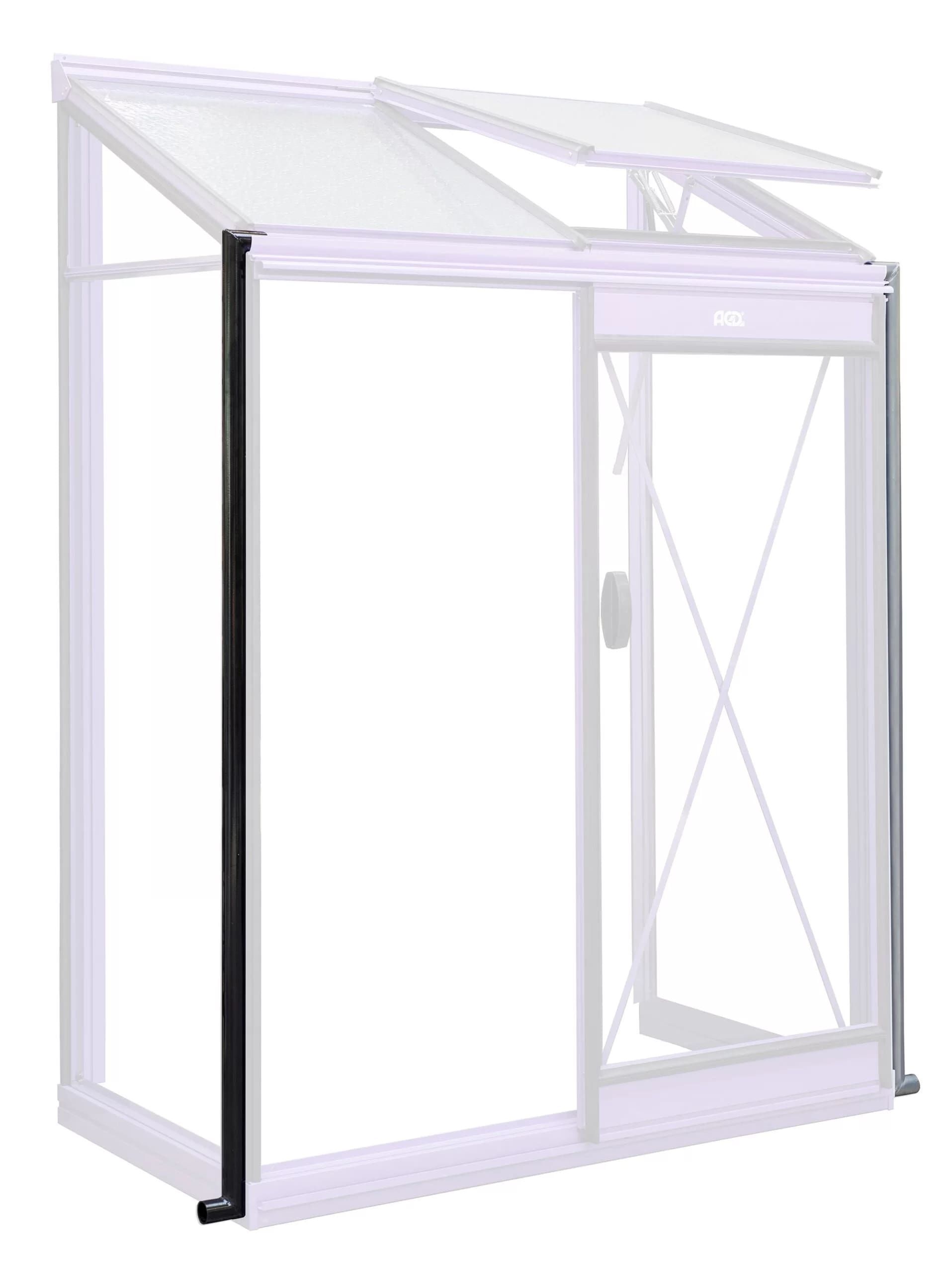 Foto van ACD Set van 2 zwarte aluminium afvoerbuizen