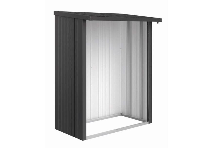 Biohort Woodstock 150 achterwand donkergrijs metallic Foto van Biohort Woodstock 150 achterwand donkergrijs metallic