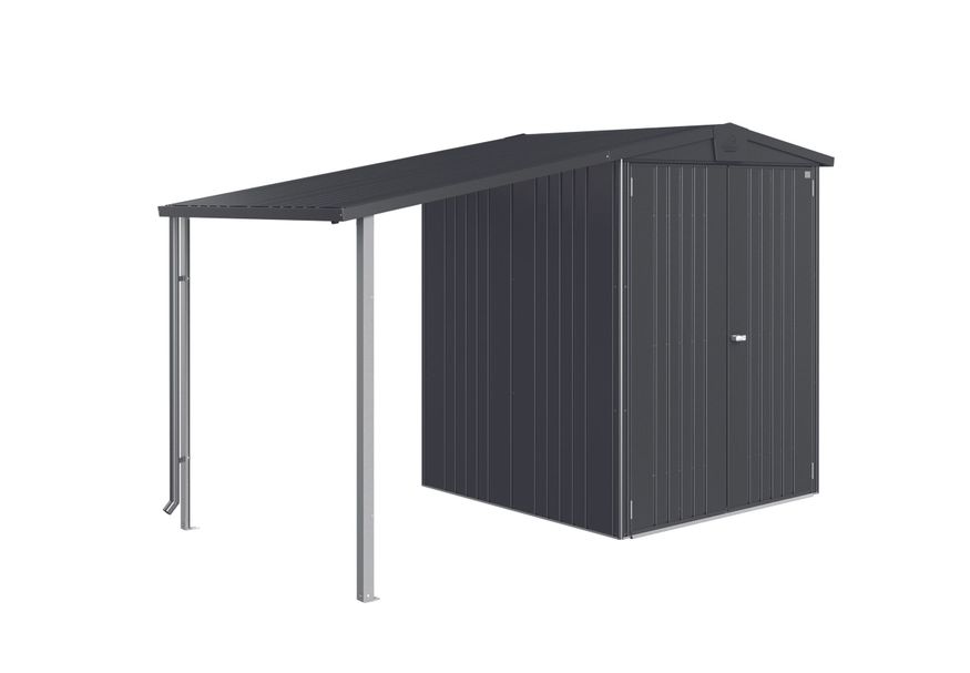 Foto van Biohort Afdak Europa 2-3-4a Donkergrijs metallic