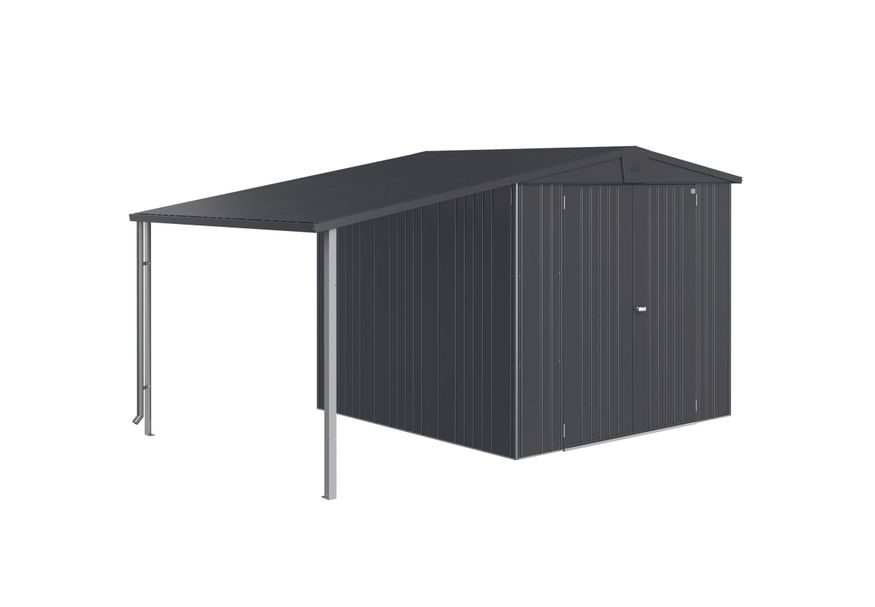 Foto van Biohort Afdak Europ 4-5 Donkergrijs metallic