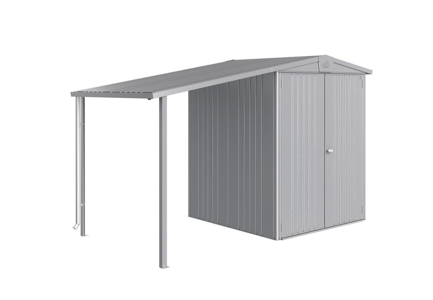 Biohort Afdak Europa 2-3-4a Zilver metallic Foto van Biohort Afdak Europa 2-3-4a Zilver metallic