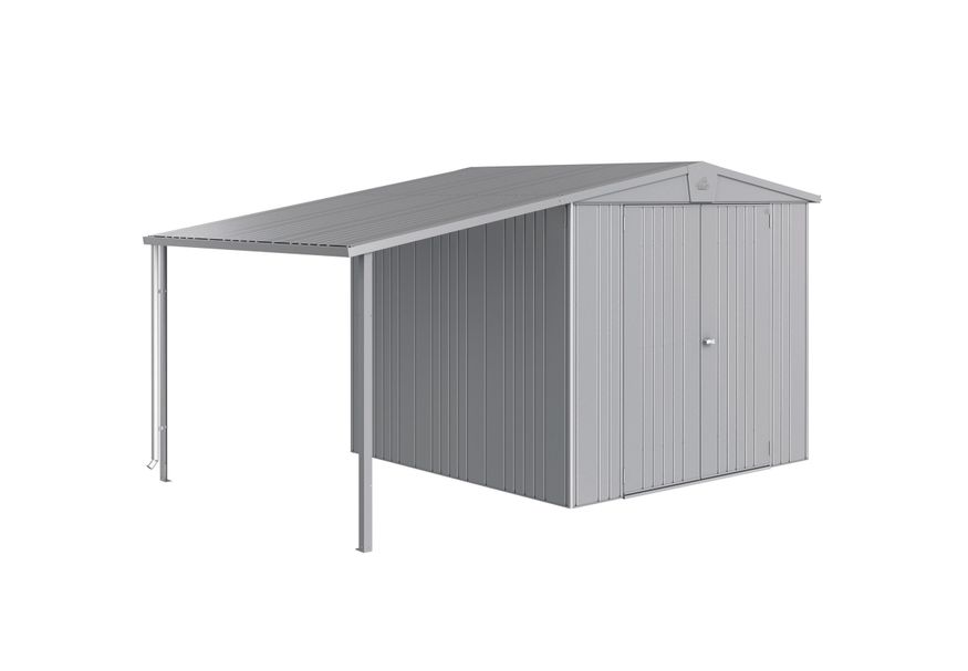 Biohort Afdak Europa 4-5 Zilver metallic Foto van Biohort Afdak Europa 4-5 Zilver metallic