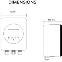 Foto van AquaForte Vario+ 1100 Frequency Inverter