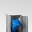 Foto van Biohort Containerbox Alex Donkergrijs Metallic met Zilver Metallic