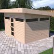 Foto van SmartShed tuinhuis Amando 300x250 cm, 45 mm