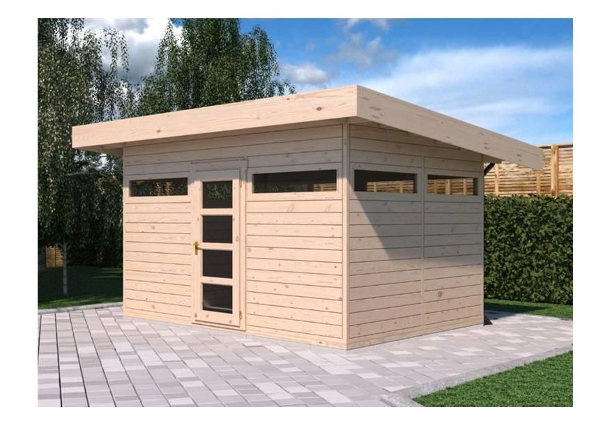 SmartShed Gartenhaus Amando 300x250 cm, 45 mm Foto von SmartShed Gartenhaus Amando 300x250 cm, 45 mm
