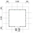 Foto van SmartShed tuinhuis Amando 300x300 cm, 45 mm