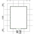 Foto van SmartShed tuinhuis Amando 300x400 cm, 45 mm