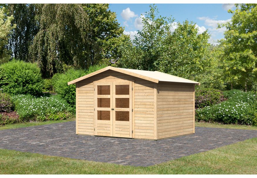 Karibu Amberg 5 Gartenhaus (23600) Foto von Karibu Amberg 5 Gartenhaus (23600)