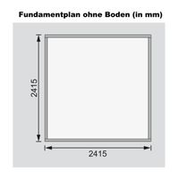 Foto van Karibu 9223 Amberg 4 tuinhuis terragrijs