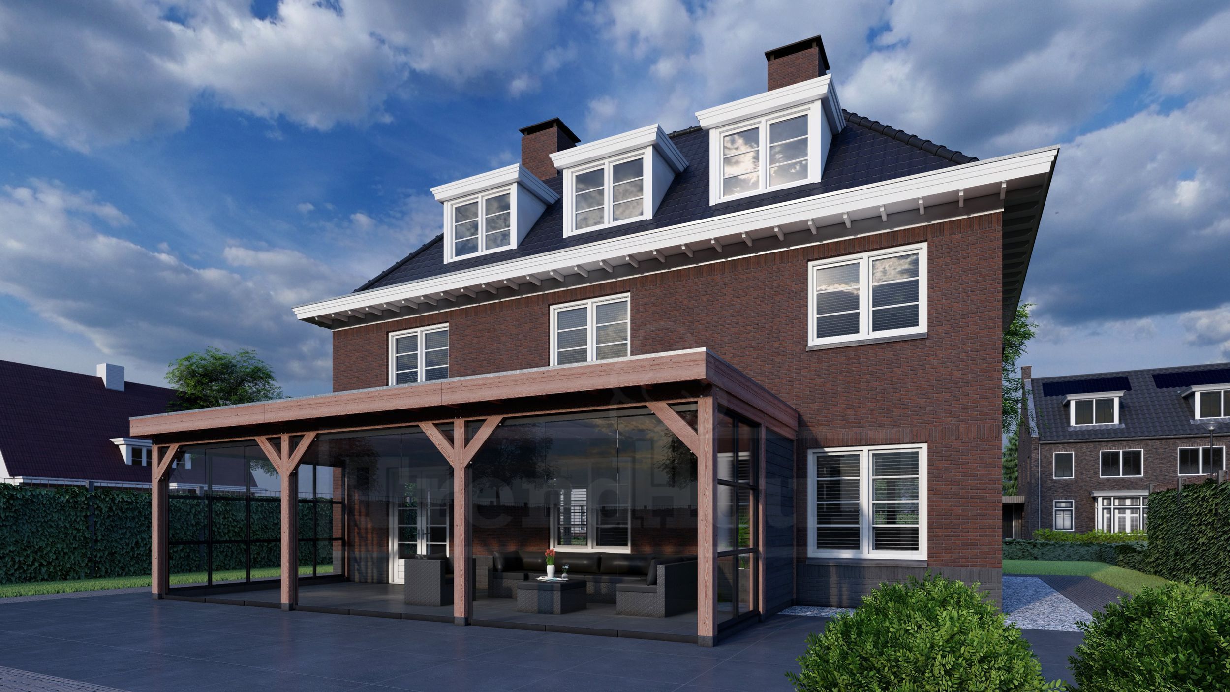 Foto van Trendhout aanbouwveranda Ancona