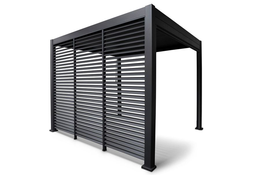 Sorara Shutter Wand 600 cm Antraciet Foto von Sorara Shutter Wand 600 cm Antraciet