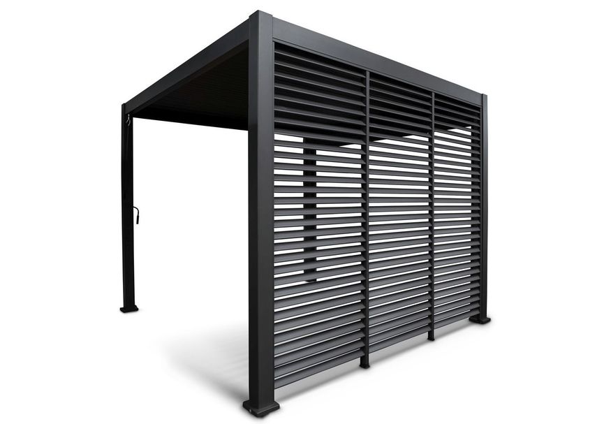 Sorara Shutter Wand 400 cm Antraciet Foto von Sorara Shutter Wand 400 cm Antraciet