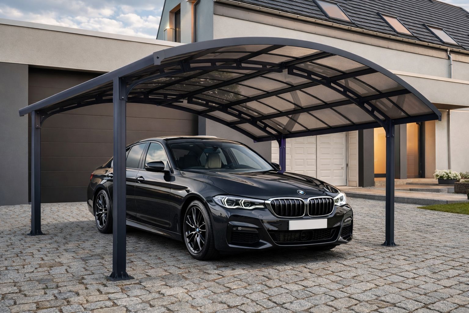 Foto van Palram - Canopia Arcadia 4300 Aluminium Carport