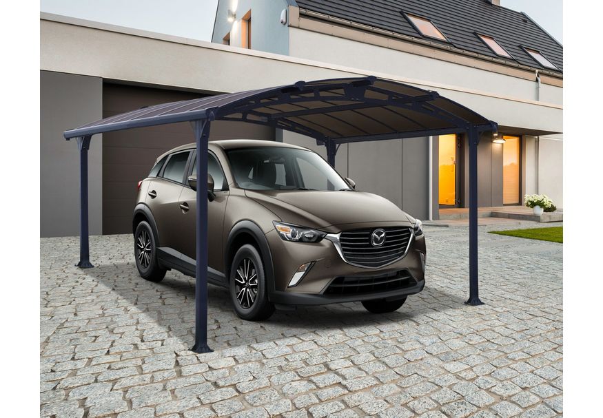 Palram - Canopia Arcadia 4300 Aluminium Carport 12x14 Foto van Palram - Canopia Arcadia 4300 Aluminium Carport 12x14