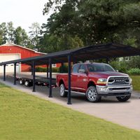 Foto van Palram - Canopia Arcadia 12700 Aluminium Carport