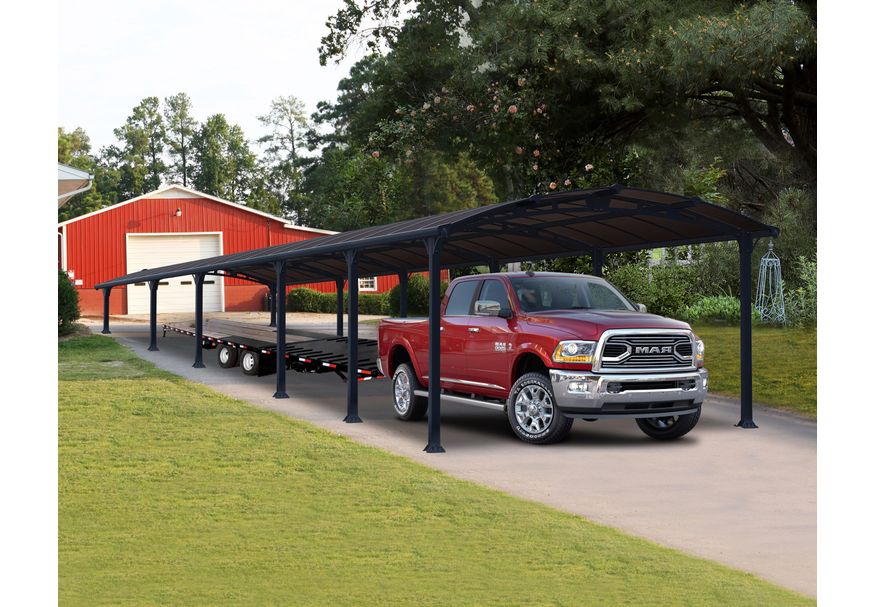 Palram - Canopia Arcadia 12700 Aluminium Carport 12x42 Foto von Palram - Canopia Arcadia 12700 Aluminium Carport 12x42