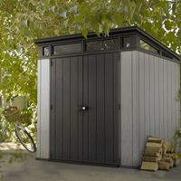 Foto van Keter Artisan 77 Kunststof Tuinhuis