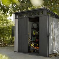 Foto van Keter Artisan 77 Kunststof Tuinhuis