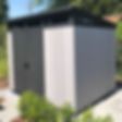 Foto von Keter Artisan 97 Kunststoff Gartenhaus Grau (O)