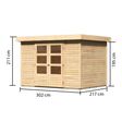 Foto von Karibu Askola 4 Gartenhaus (73061)