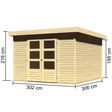 Foto von Karibu Askola 6 Gartenhaus (73064)