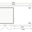 Foto van Karibu Askola 3 tuinhuis met overkapping 280 cm (77726)