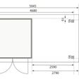 Foto von Karibu Askola 2 Gartenhaus mit Anbaudach 280 cm - Seite und Rückwand - Terragrau (82922)