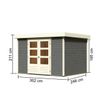 Foto von Karibu Askola 5 Gartenhaus - Terragrau (9142)