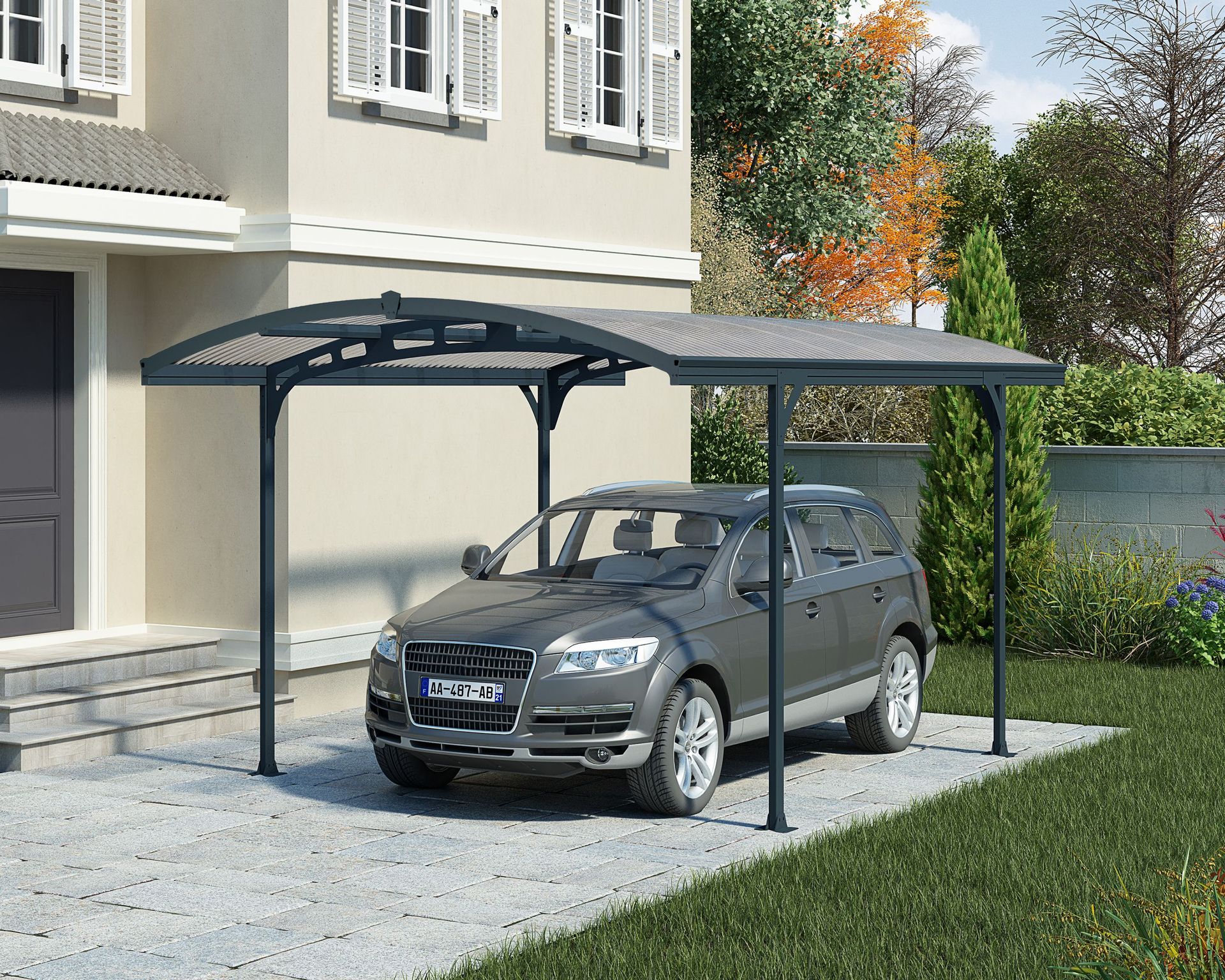 Palram - Canopia Atlas Aluminium Carport 10x16 kaufen bei Azalp.de