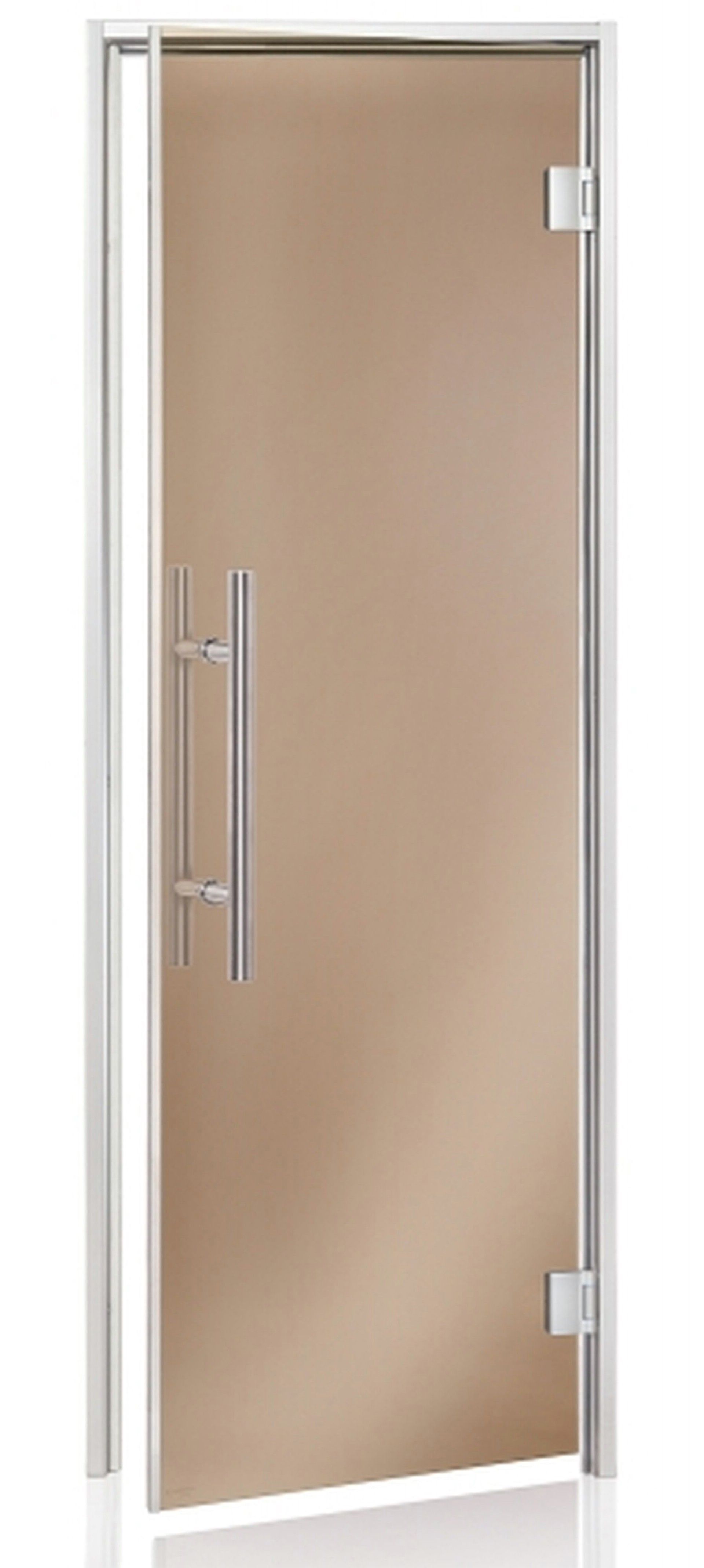 Foto van Hot Orange Stoombad deur Au Lux - helder brons glas