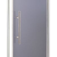 Foto van Hot Orange Stoombad deur Au Lux - mat grijs glas