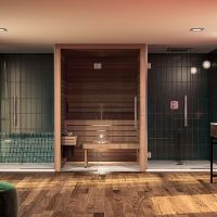 Foto van Auroom binnensauna Cala Glass
