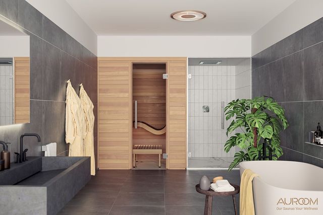 Foto van Auroom binnensauna Baia