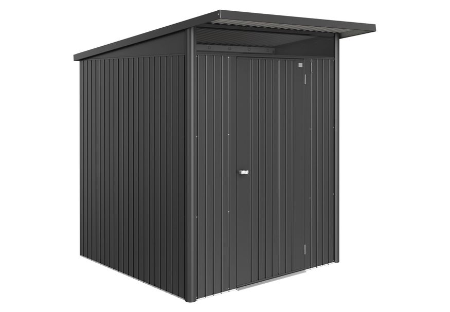 Biohort Berging AvantGarde ECO Gr. A1 donkergrijs-metallic Standaard deur Foto van Biohort Berging AvantGarde ECO Gr. A1 donkergrijs-metallic Standaard deur