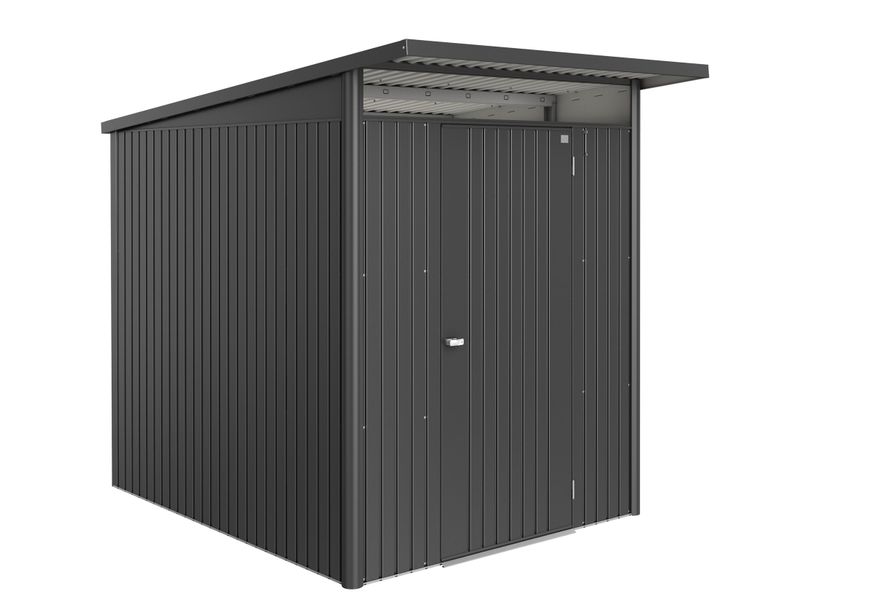 Biohort Berging AvantGarde ECO Gr. A2 donkergrijs-metallic Standaard deur Foto van Biohort Berging AvantGarde ECO Gr. A2 donkergrijs-metallic Standaard deur