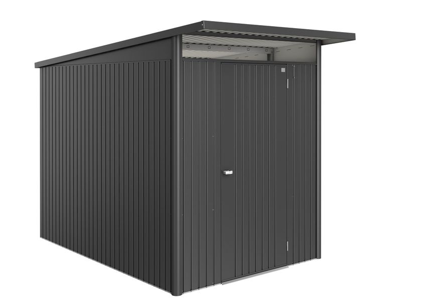 Biohort Berging AvantGarde ECO Gr. A3 donkergrijs-metallic Standaard deur Foto van Biohort Berging AvantGarde ECO Gr. A3 donkergrijs-metallic Standaard deur