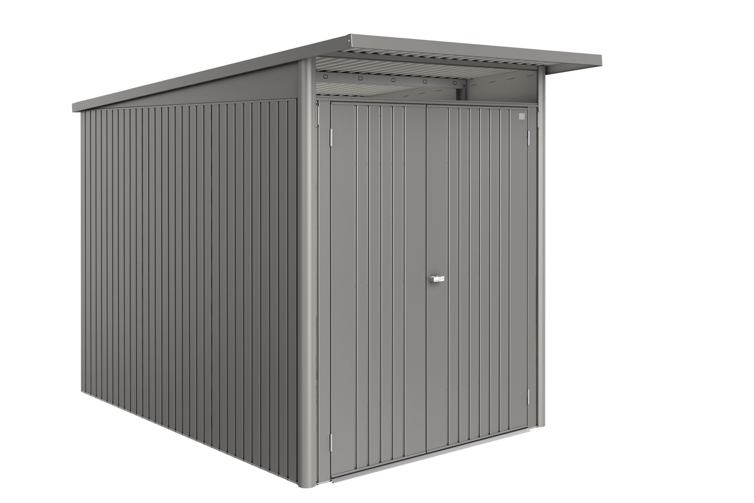 Foto van Biohort AvantGarde ECO A3 kwartsgrijs-metallic dubbele deur