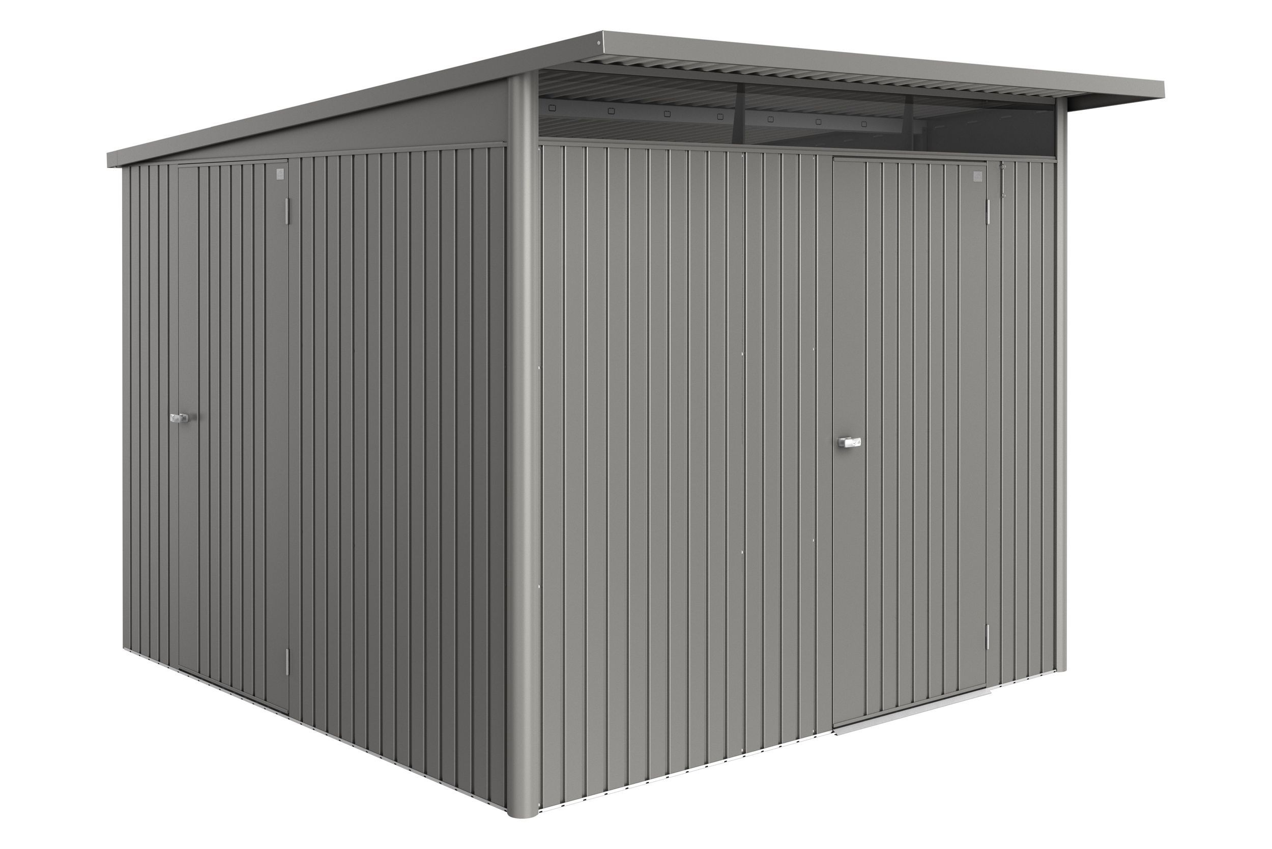 Foto van Biohort AvantGarde ECO A7 kwartsgrijs-metallic enkele deur