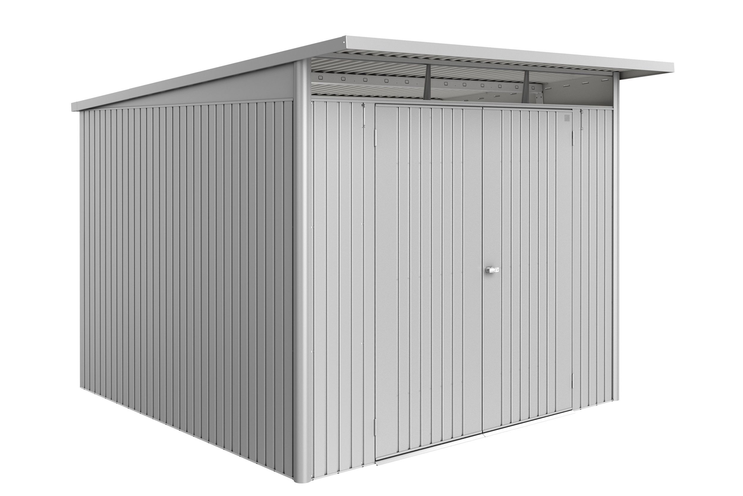 Foto van Biohort AvantGarde ECO A7 zilver-metallic dubbele deur