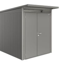 Foto van Biohort AvantGrande A3 metalen tuinhuis dubbele deur