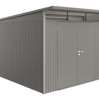 Foto van Biohort AvantGarde A8 metalen tuinhuis dubbele deur