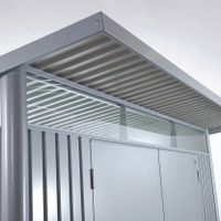 Foto van Biohort AvantGrande A2 metalen tuinhuis enkele deur
