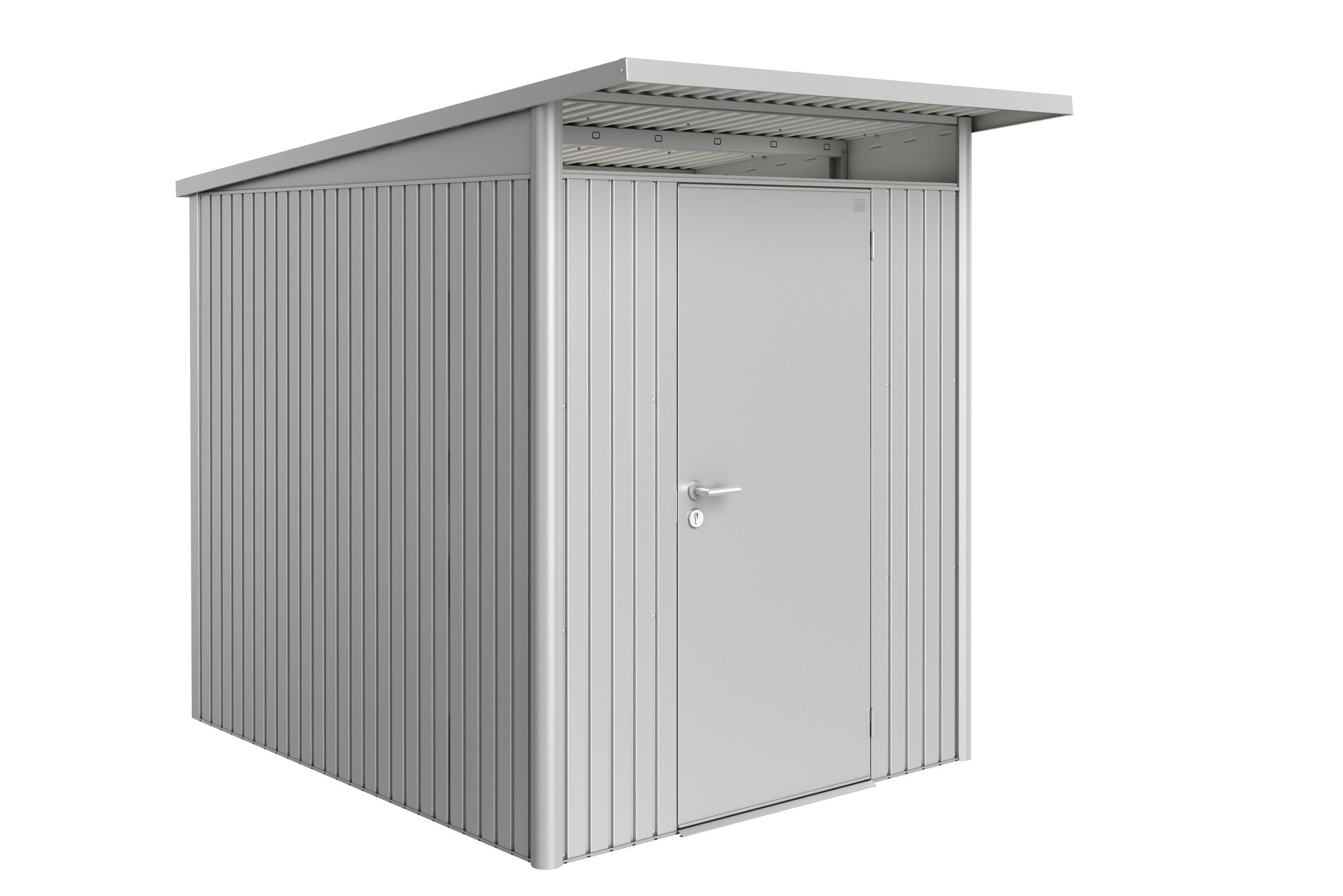 Foto van Biohort AvantGrande A2 metalen tuinhuis enkele deur