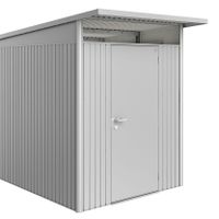 Foto van Biohort AvantGarde A4 metalen tuinhuis enkele deur