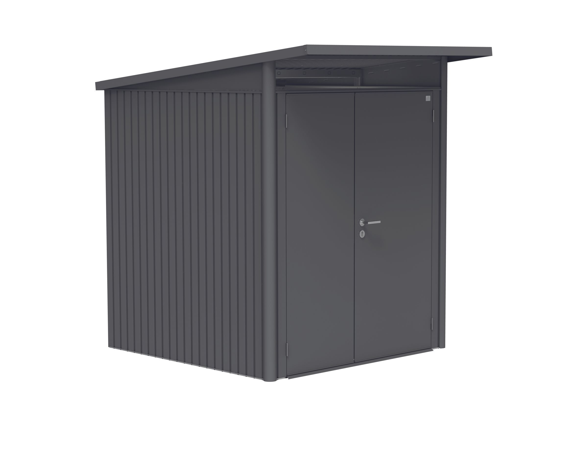 Foto van Biohort AvantGarde A1 metalen tuinhuis dubbele deur