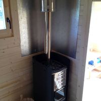 Foto van Harvia Afvoerpijp voor houtkachel 250 cm (WHP1500)*